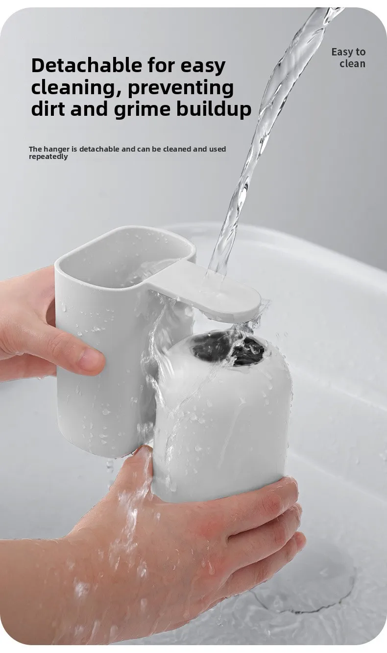 Soporte para cepillos de dientes de acero con vaso magnético_voghion.com