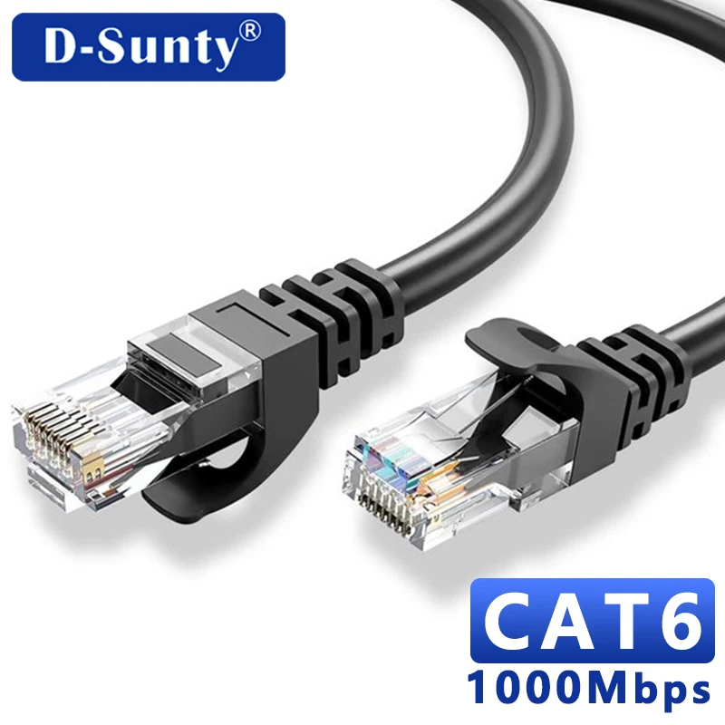 

Cat 6 Ethernet Cable 1000Mbps Round Internet Network Patch Cord 5/10/30M for Laptop Router Cat6 Lan Cable