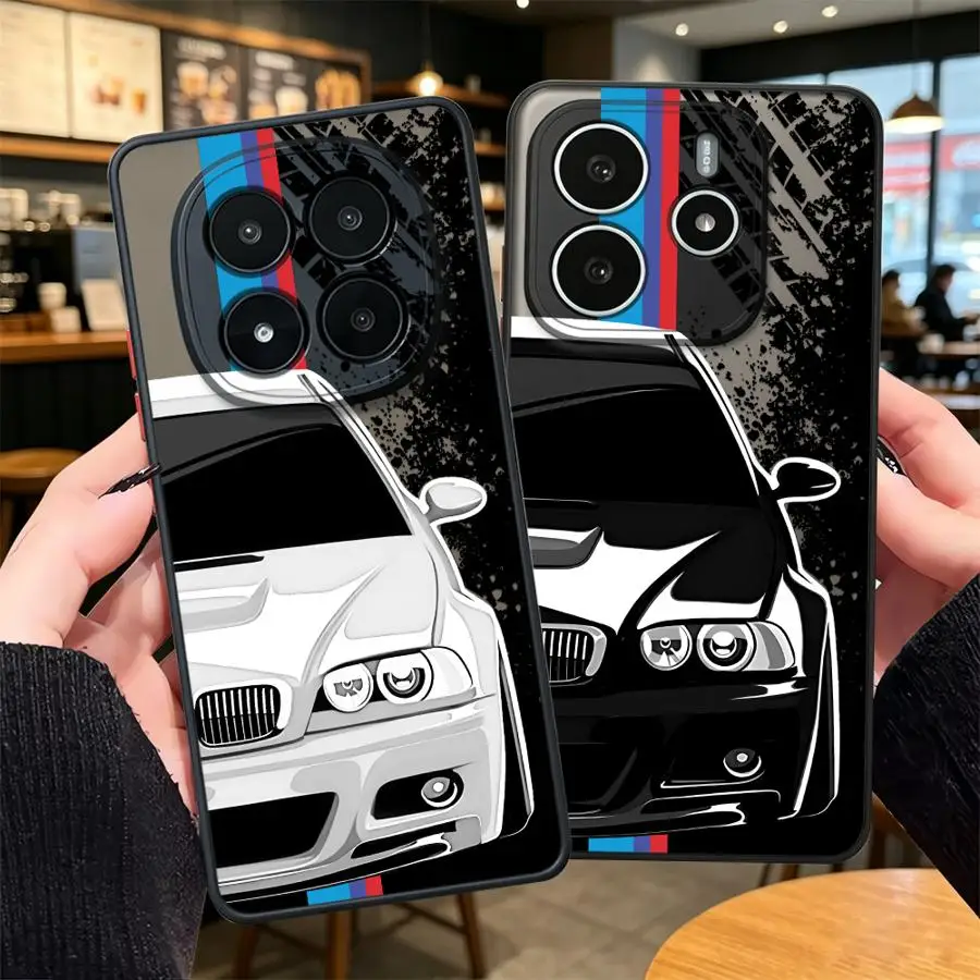 Sleek Sports Car M Logo Phone Cover Case