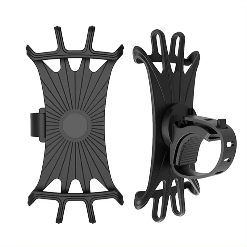 Universal Silicone Bike Phone Holder - Anti-Slip & Shockproof Mobile Mount