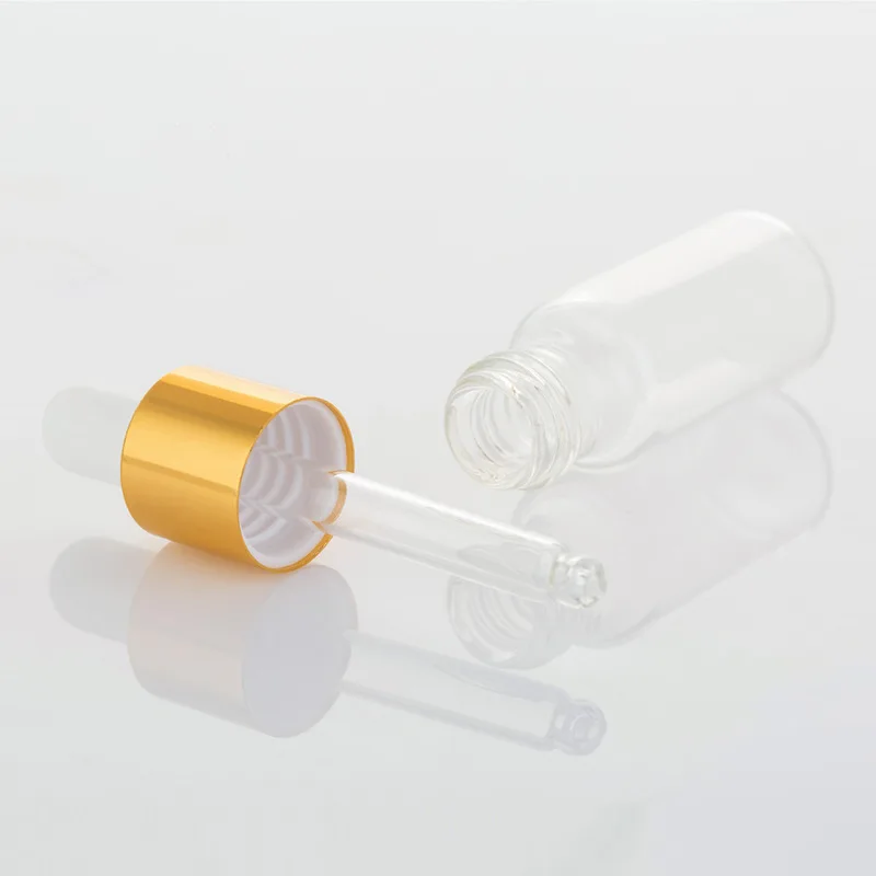 1-5ml Clear Mini Glass Dropper Bottles Small with Glass Eye Dropper for Essential Oils Dispensing Bottle Sample Traveling Bottle dropper bottle