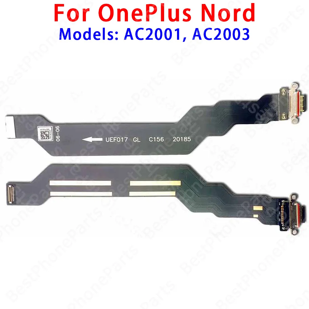 OnePlus Nord Nord2 Nord2T Nord3 Nord4 Nord5용 PCB 베이스 충전기 커넥터 USB 충전 도크 포트 플렉스 케이블 회로 기판