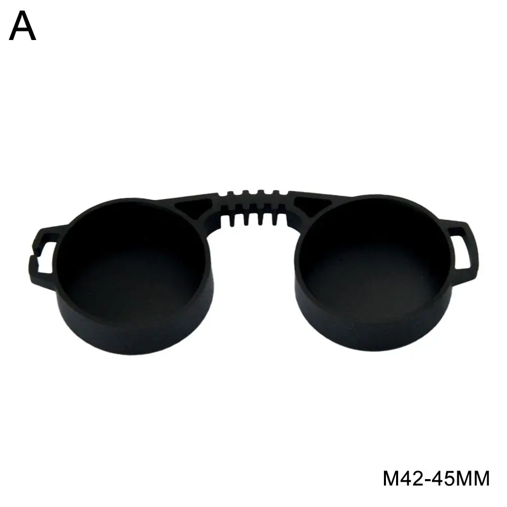 Binoculars Protective Cover Rubber Eyepiece Spyglass Fire Decoration Accessories Cover Prevention Objective Lens 42mm/52mm X3Q5