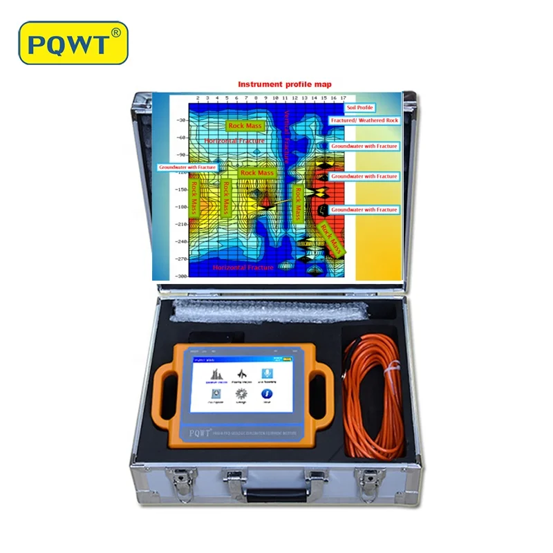 

PQWT S300 Geological prospecting equipment long range underground water detector ground water groundings detector water