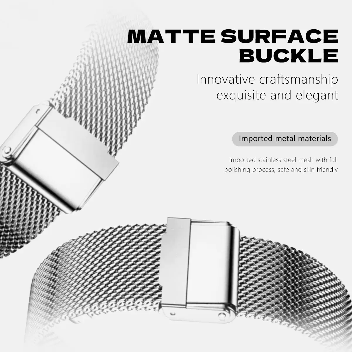 Premium Metal Band for Garmin Watches - Quick Fit Strap, Multiple Sizes Available