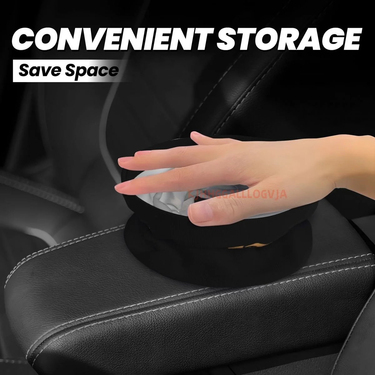 AKA Sorority Car Trash Can, Dust Bin, Trash Bin For Kitchen Camping, Interior Car Accessories For Women,Car Garbage