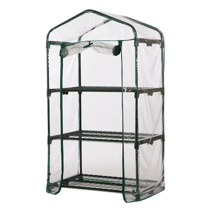 Outdoor For Garden Giardinaggio Warm Waterproof Serra Mini Fioriera Portatile House Flower Frame Meaty Sun Room Hothouse Cover