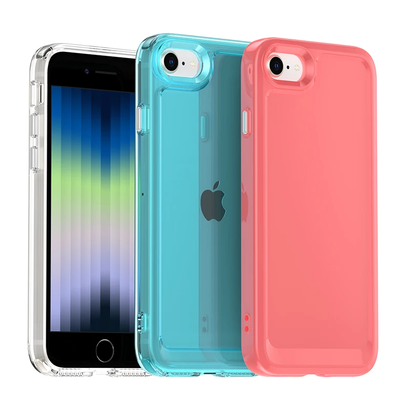 Candy Shockproof Silicone Bumper Phone Case