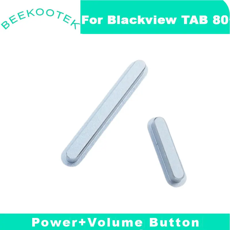 새로운 오리지널 Blackview TAB 80 전원 켜기/끄기 + 볼륨 버튼 키 위/아래 버튼 제어 키 Blackview TAB 80 태블릿용 액세서리