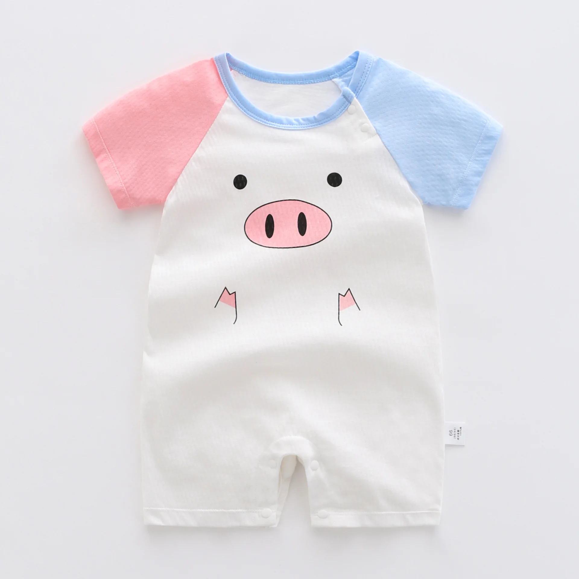 2022 Summer Short Sleeve Baby Girl Romper Cotton Infant Girls Clothes 0-3 Years Toddler Girl Romper Newborn Clothes Jumpsuits bulk baby bodysuits	