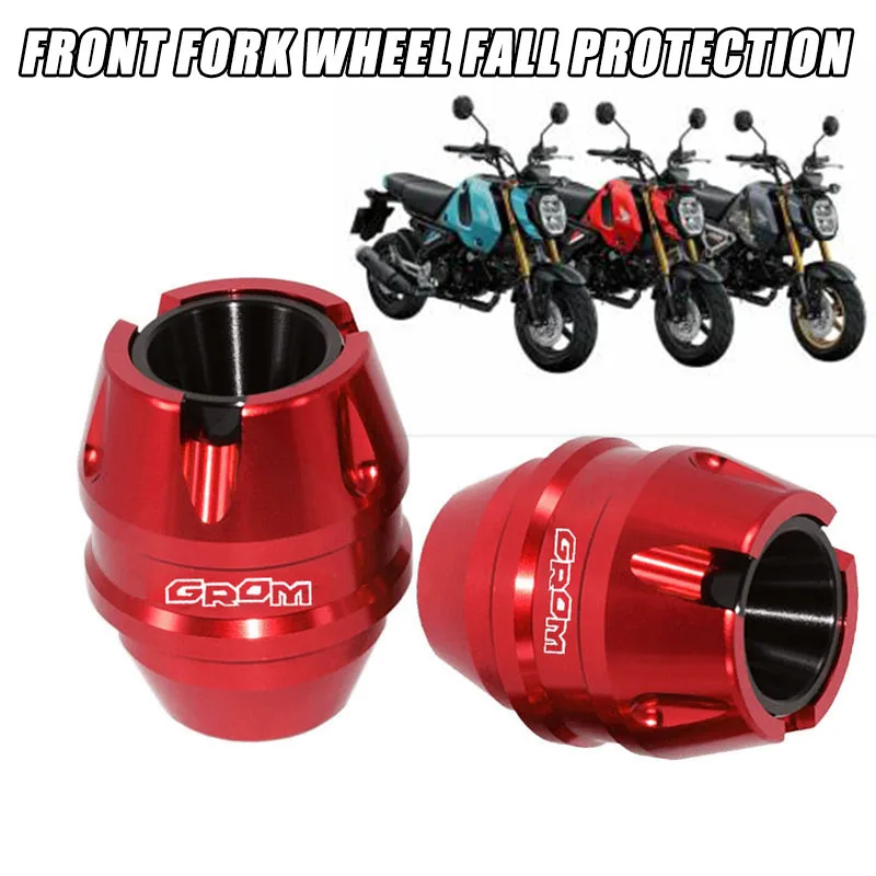 

For Honda msx125 GROM MSX 125 Accessorie Front Fork Wheel Fall Protection Frame Slider Anti Crash Protector