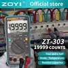 ZOYI Digital Multimeter 19999 High precision True RMS Auto Range Ammeter Voltmeter Smart Capacitor Temperature NCV Ohm Hz Tester 1