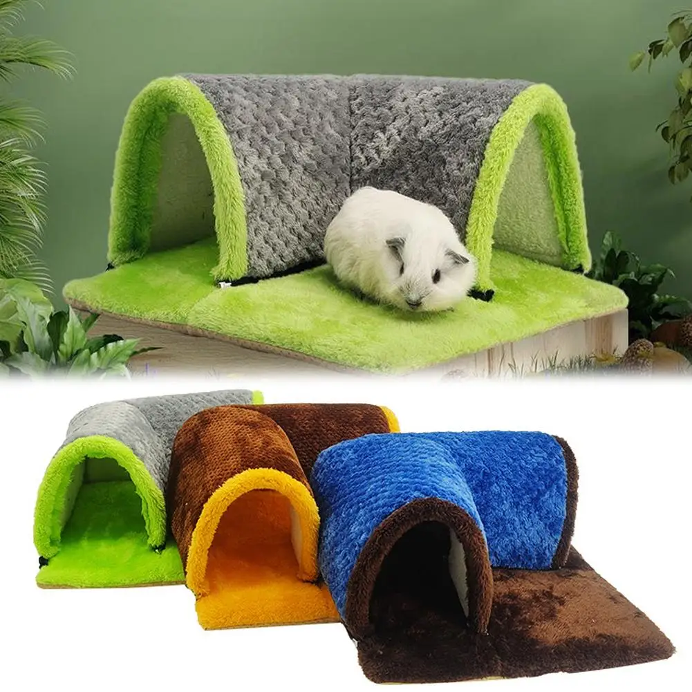 Squirrel Hamster Rabbit Chinchilla Play Blanket 90 Angle Small New Channel Animal Home Degree Sponge Thickened Hair Right Q0G8