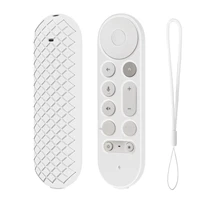 Silicone Remote Controller Cases Protective Covers For Google TV Streamer 4K TV 2024 for Google GY3LE Remote Controller 2