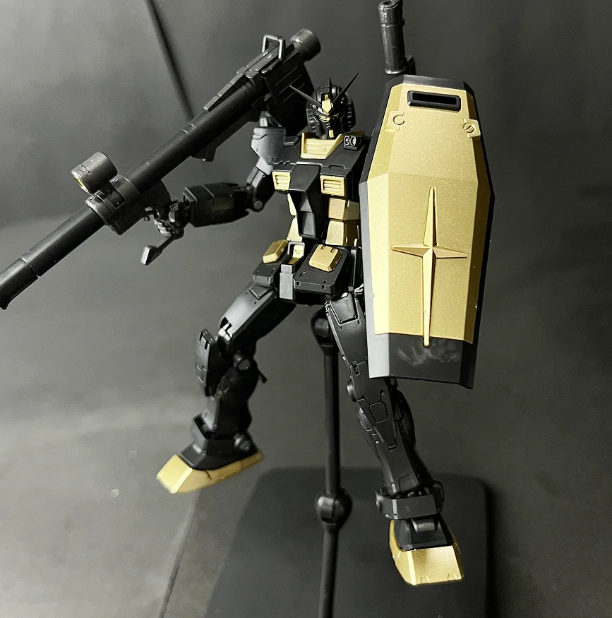 012 GTO Ganso Yuan Zu Black Gold Colour Scheme RX-78-2 HG 1