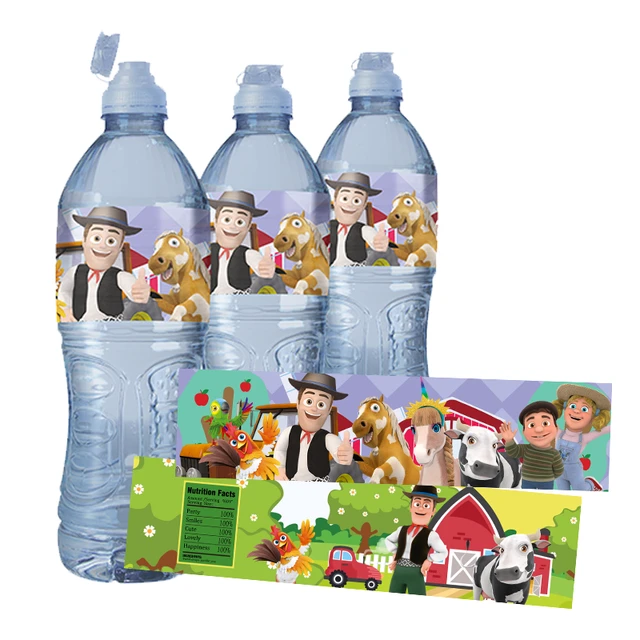 Toy Story Water Bottle Label