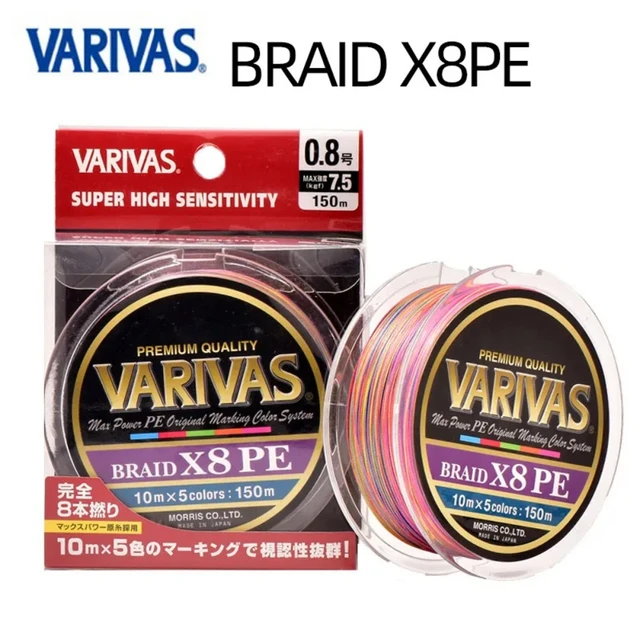 Varivas Premium Quality Super High Sensitivity Braid X8 Pe Main Fishing  Line - AliExpress
