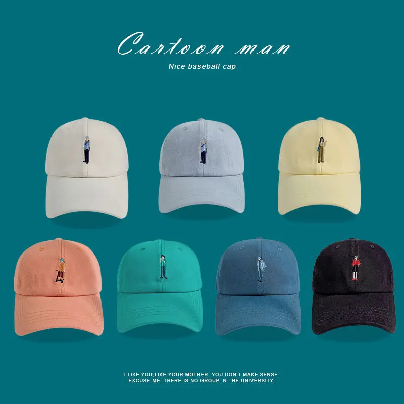 100 Cotton Baseball Cap For Women And Men Summer Fashion Visors Cap