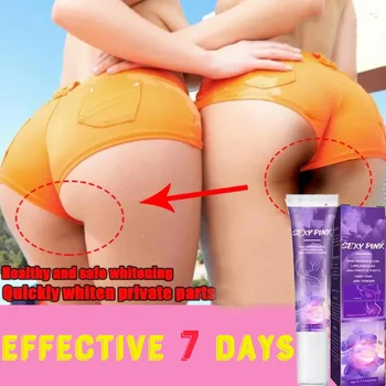 Crema sbiancante per il corpo Ascelle Ginocchio Glutei Parti intime Candeggina Interno cosce Area intima Rimuovi la melanina Crema schiarente 1