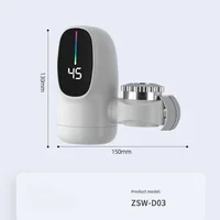 3000W cuisine chauffe-eau électrique robinet instantané robinet d'eau chaude chauffage froid robinet chauffe-eau instantané sans réservoir 4