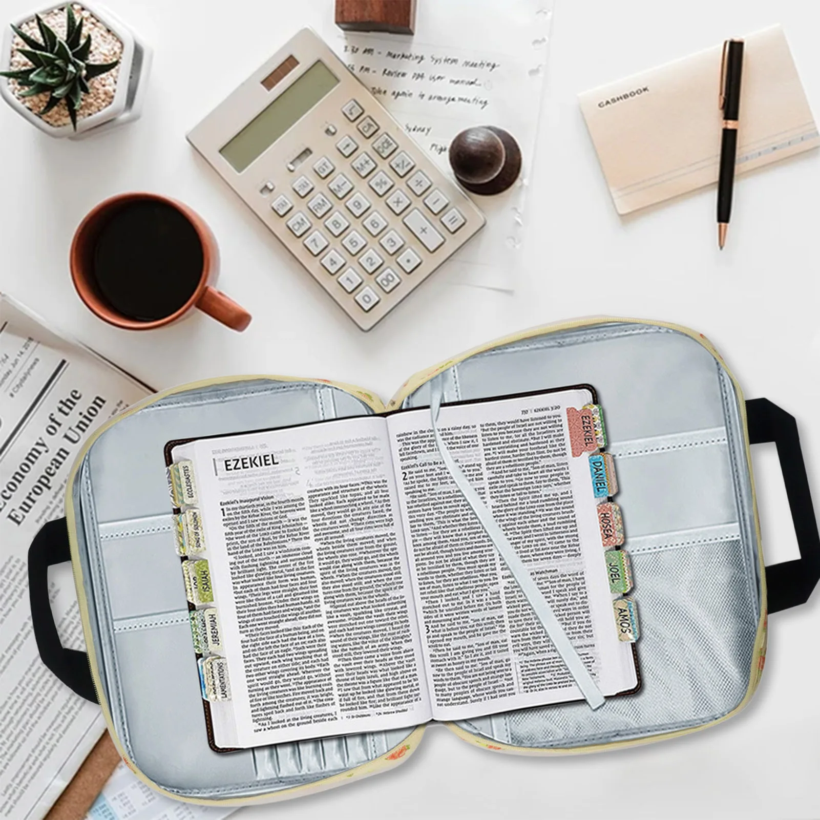 성서 커버 가방 슬래시 방지 운반 책 케이스 교회 가방 성서 보호 주머니 표준 크기의 성서 선물 어머니 아이