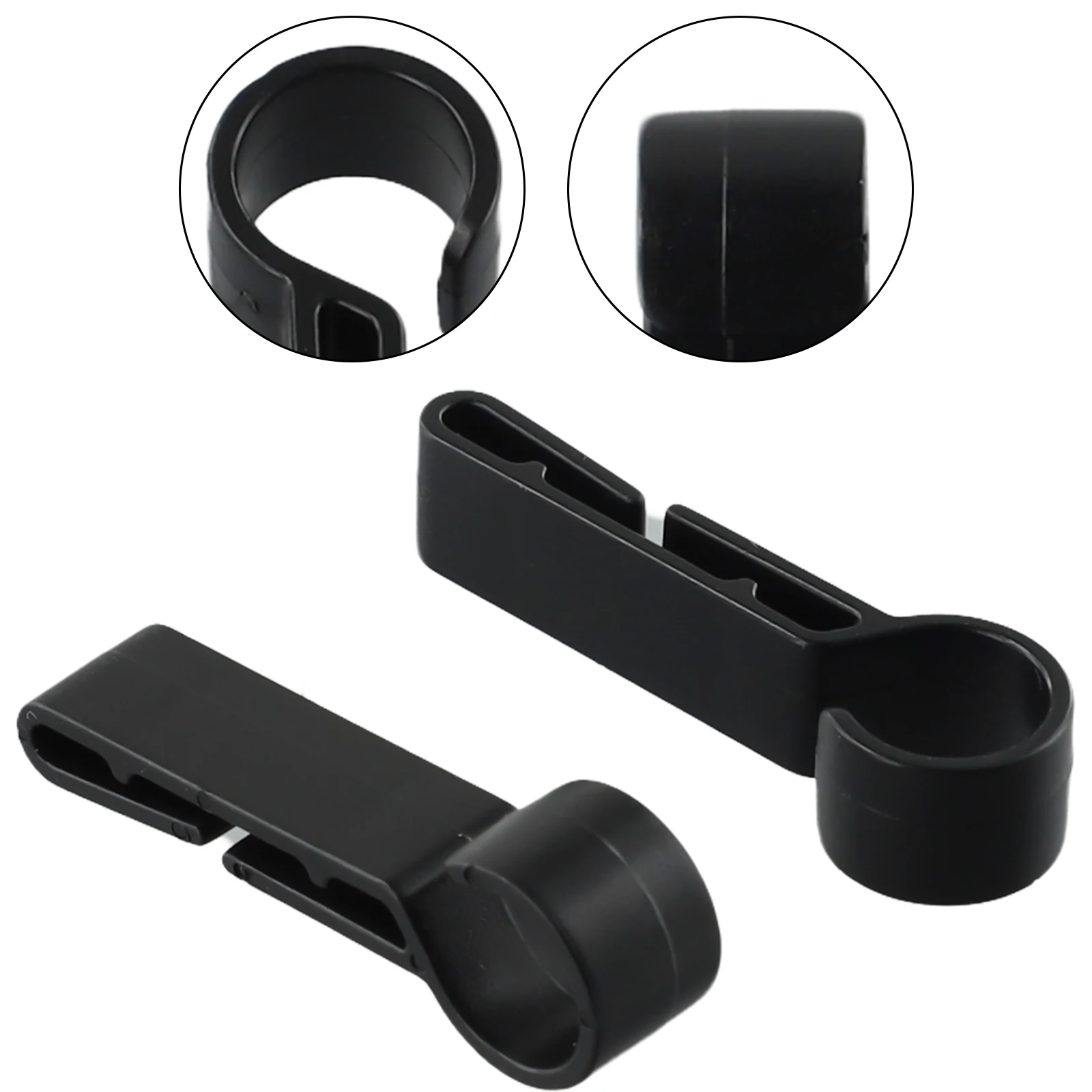 Light Hooks Headlamp Clips Hooks Plastic 20pcs Anti-Slip Easy To Install For Safety Cap Headlamp Clip Helmet Clamps