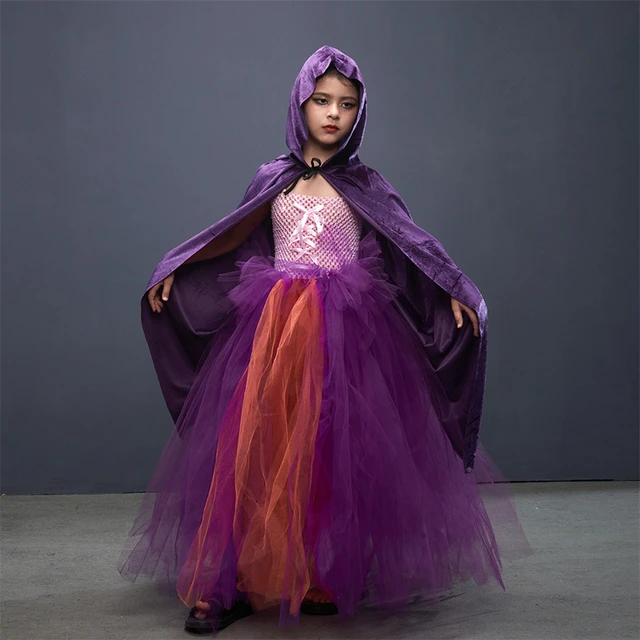 Halloween Children Clothing Girls Pumpkin Cosplay Costume Makeup Ball  Performance Little Witch Princess Dress for Kids - AliExpress