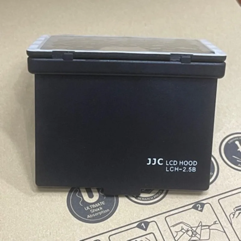2.5인치 접이식 카메라 LCD 스크린 후드 쉐이드 커버 (캐논, 니콘, , 후지필름 카메라 LCD 스크린 후드, 햇빛 가리개) ?