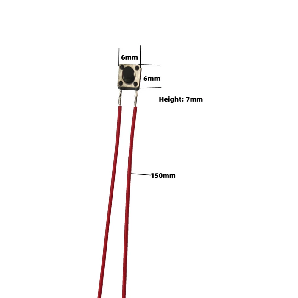 10 шт. переключатель с отскоком, печатная плата, элемент, кнопка сброса ...