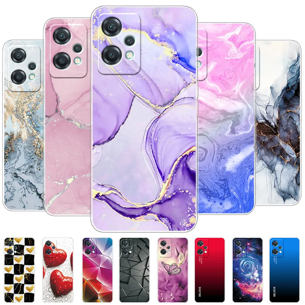 Per Oneplus Nord 2 5G / Nord 2T Custodia Trasparente Morbida Custodia In Silicone Per Oneplus Nord Ce 2 / Nord Ce2 Lite 5G Copertura Paraurti Funda