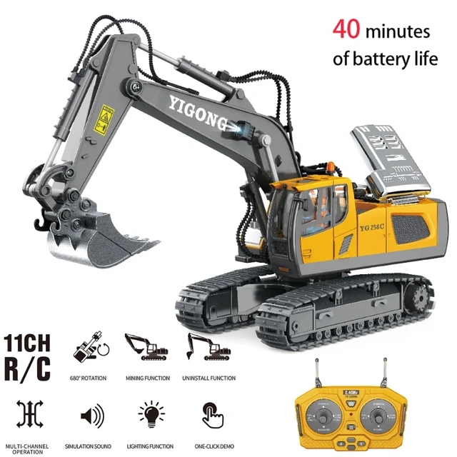 RC Excavator 1:20 Remote Control Truck - A marvel of engineering and entertainment