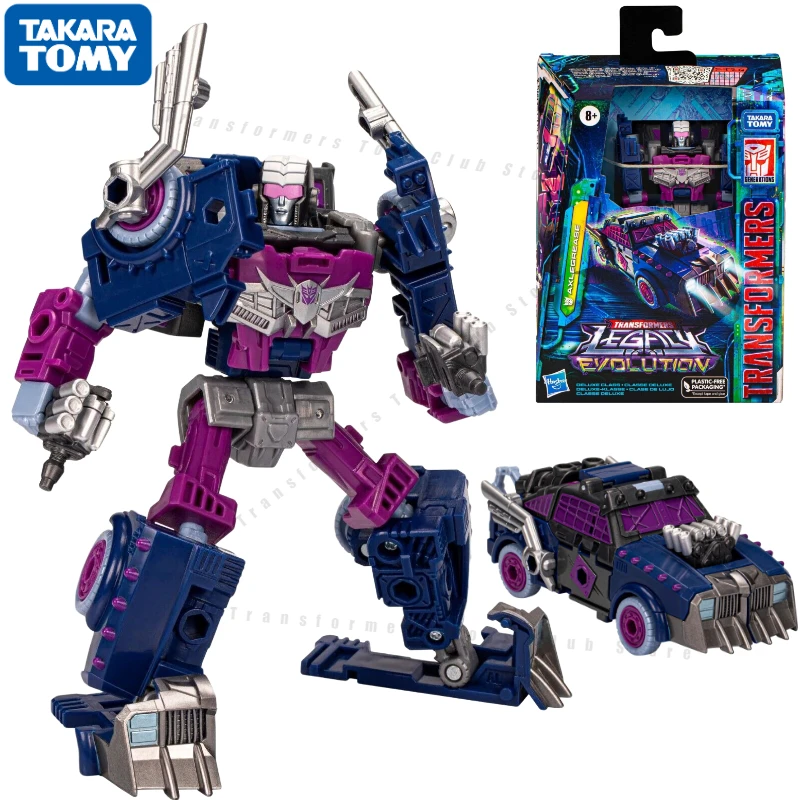 

In Stock Takara Tomy Transformers Legacy Evolution Deluxe Axlegrease Action Figure Model Toy Collection Hobby Gift