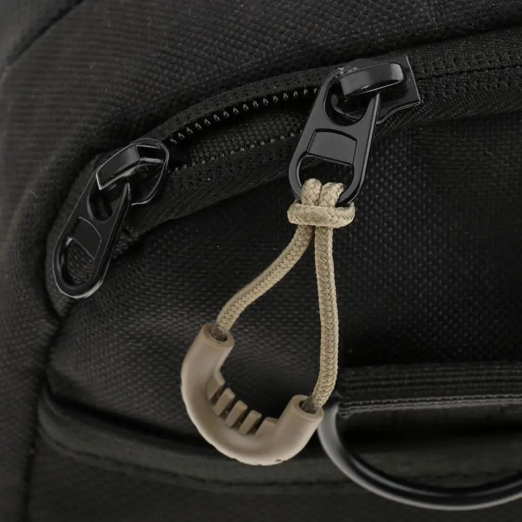 10pcs Zipper Pulls Cord Rope Ends Lock Zip Fastener for Jacket Clothing Bags zipper pullers,zipper accessories