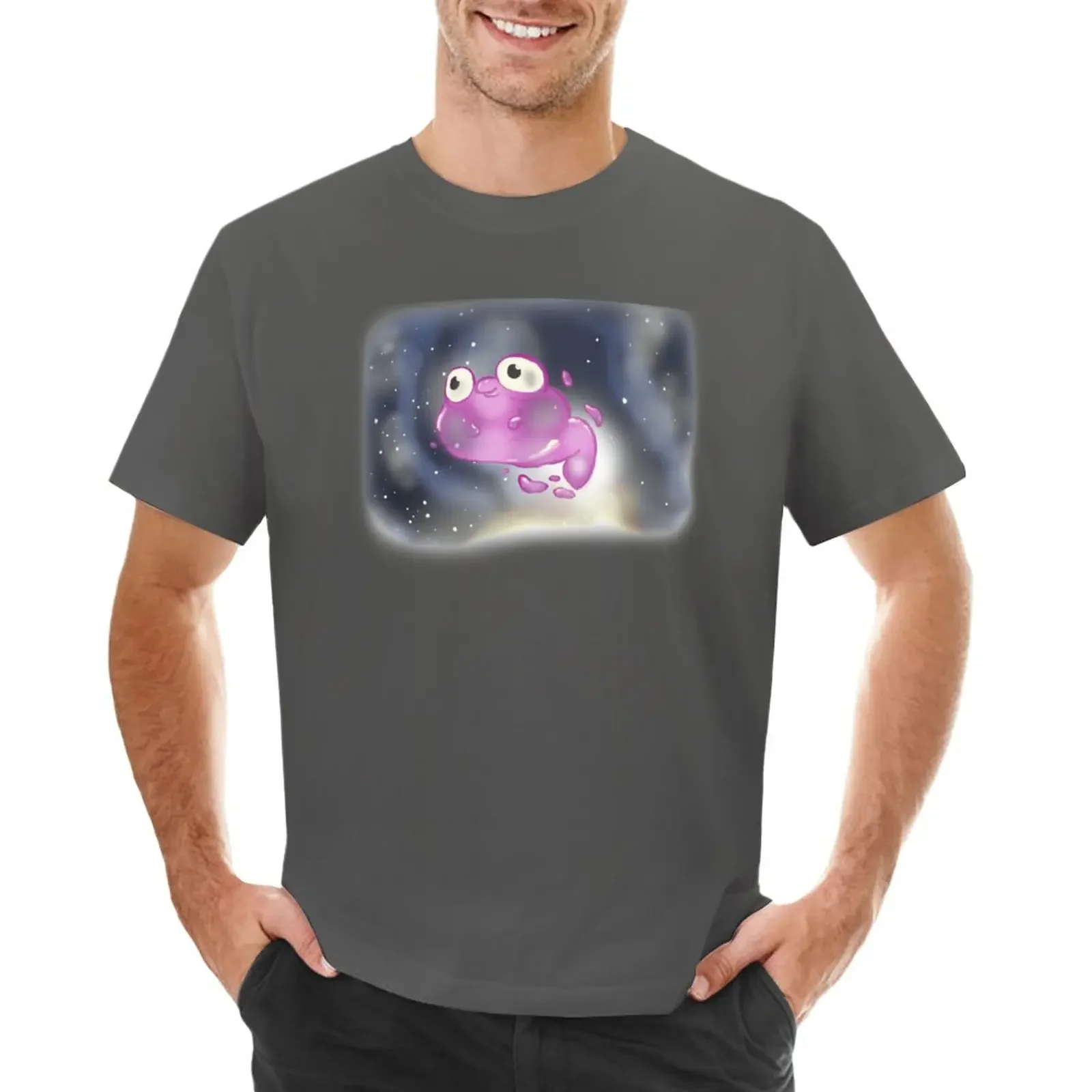 T-Shirt Little Morph Per Un Ragazzo Taglie Forti T-Shirt Da Uomo Nere
