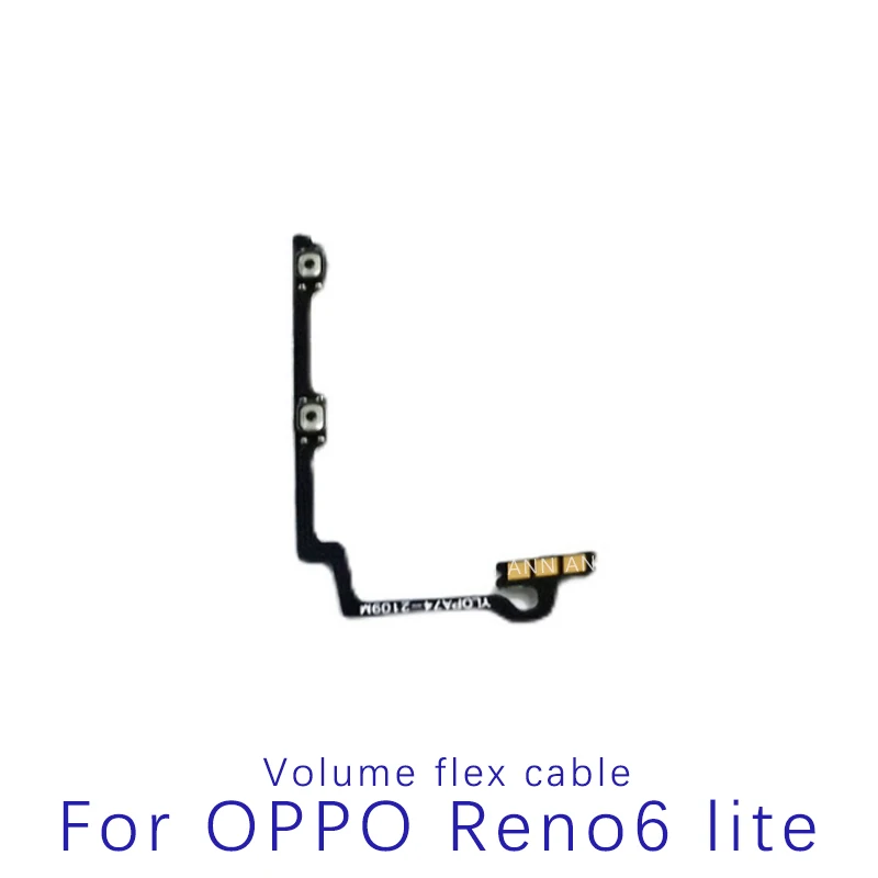 

Power Volume Flex Cable For OPPO Reno 6lite Power Volume Side Button Flex Ribbon Replacement for reno6 pro plus