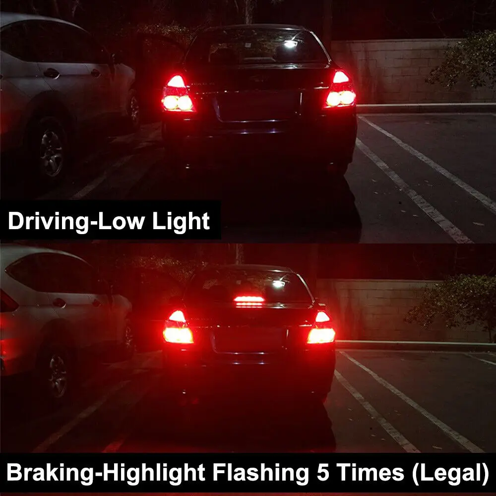 2Pcs W21W WY2W LED ���� T20 7440 7443 LED Canbus ������ ��Ʈ�κ� �÷��� T25 3156 P27/7W LED �ڵ��� �극��ũ ���� ����Ʈ Skoda Lada