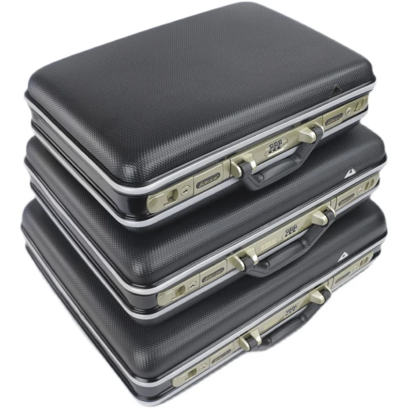 High Quality Aluminum Tool Case Suitcase Toolbox Password Box File Box Impact Resistant Safety Case Equipment Camera Case 2