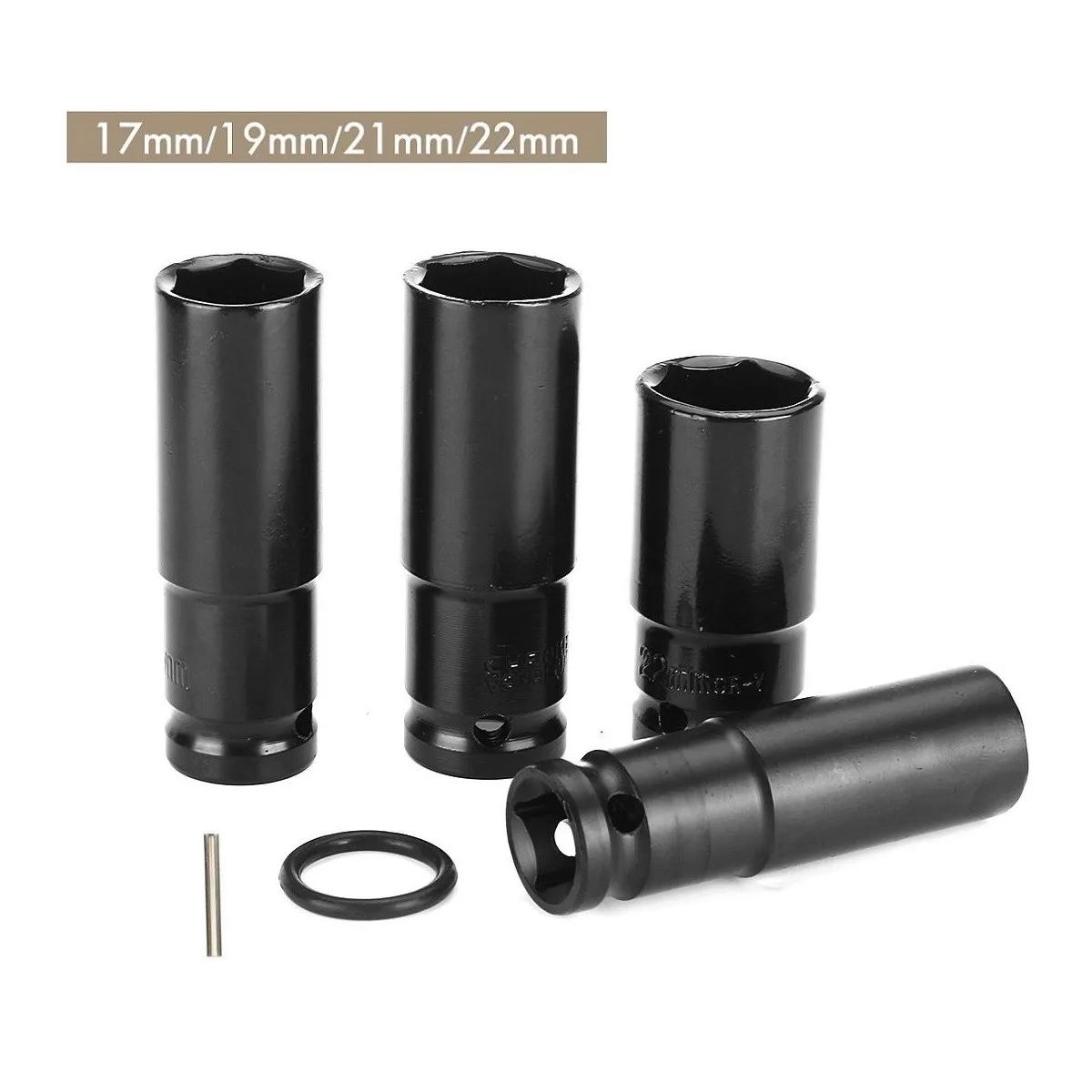 Kit Testa A Bussola Esagonale Per Chiave A Percussione Elettrica Da 4 Pezzi Per Chiave Elettrica Ac Chiave Al Litio Utensili Pneumatici Per Utensili E