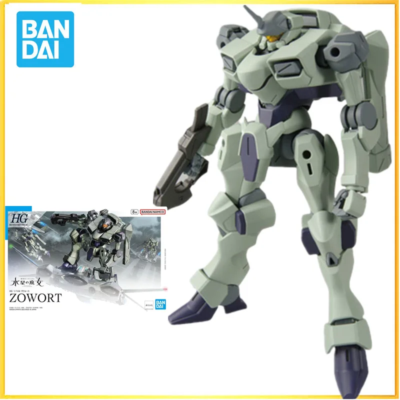 

In stock Bandai Original GUNDAM Anime HG 1/144 The Witch From Mercury ZOWORT Action Figure Assembly Model Toys Model