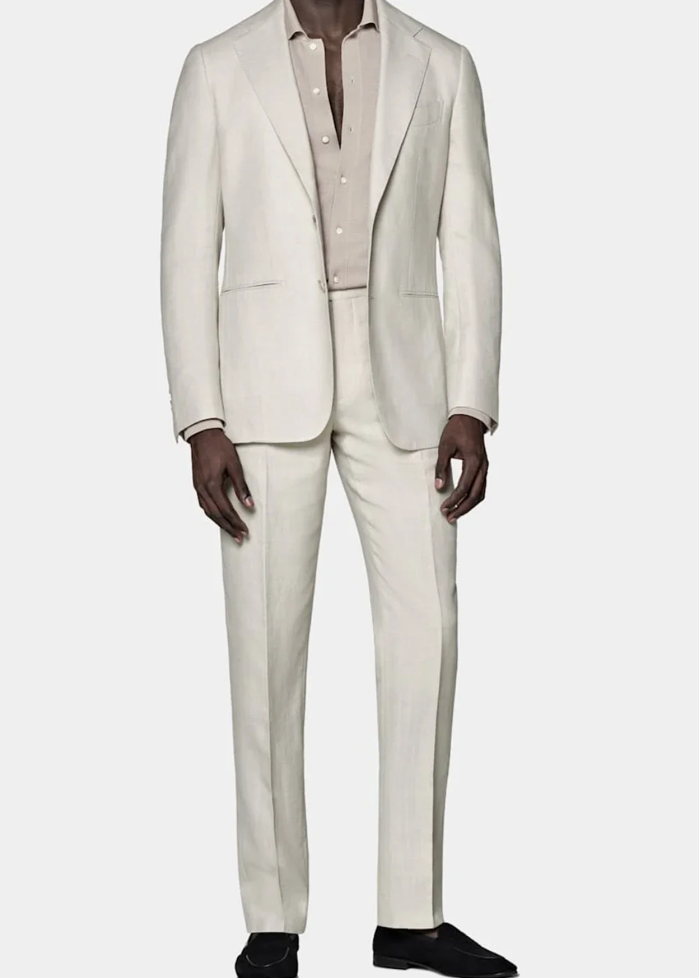 White Summer Linen Elegant Men Suits Smart Casual Slim Fit Blazers Hombre Business High Quality Custom 2 Piece Set Costume Homme