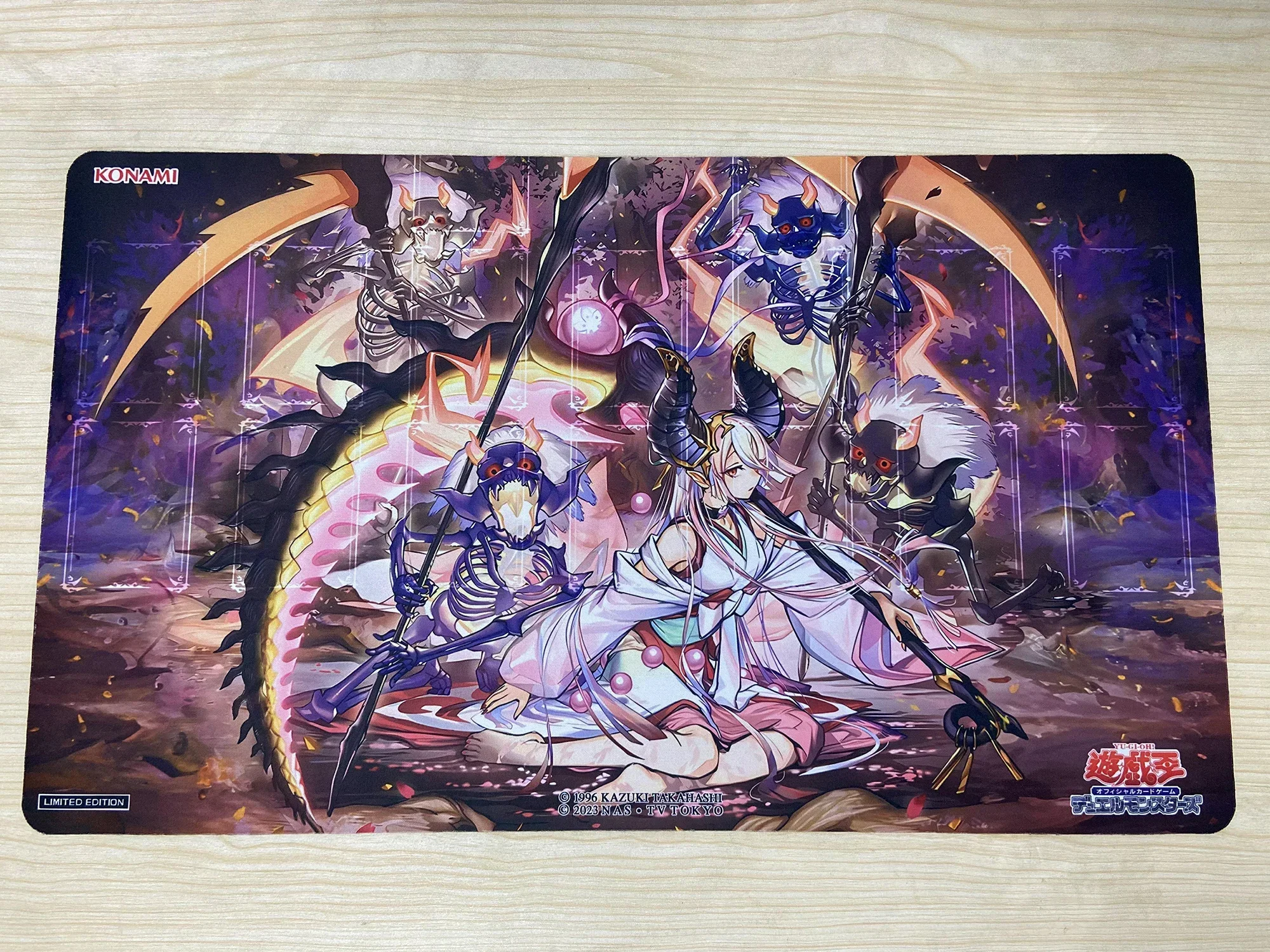 

NEW YuGiOh Terrors of The Netherroot TCG CCG Mat Board Game Playmat Trading Card Game Mat Rubber Mouse Pad Free Bag 600x350x2mm