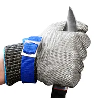 Anti-cut Gloves Safety Cut Proof Stab Resistant Stainless Steel Wire Metal Mesh Butcher Hand Protect Meat Cut-Resistant Gloves - Image 4