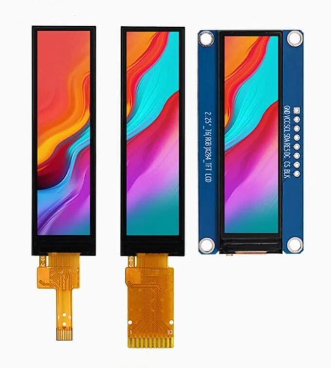 2.25 inch 8PIN 10PIN SPI TFT LCD Full Color Screen Module ST7789 Drive IC 76*284