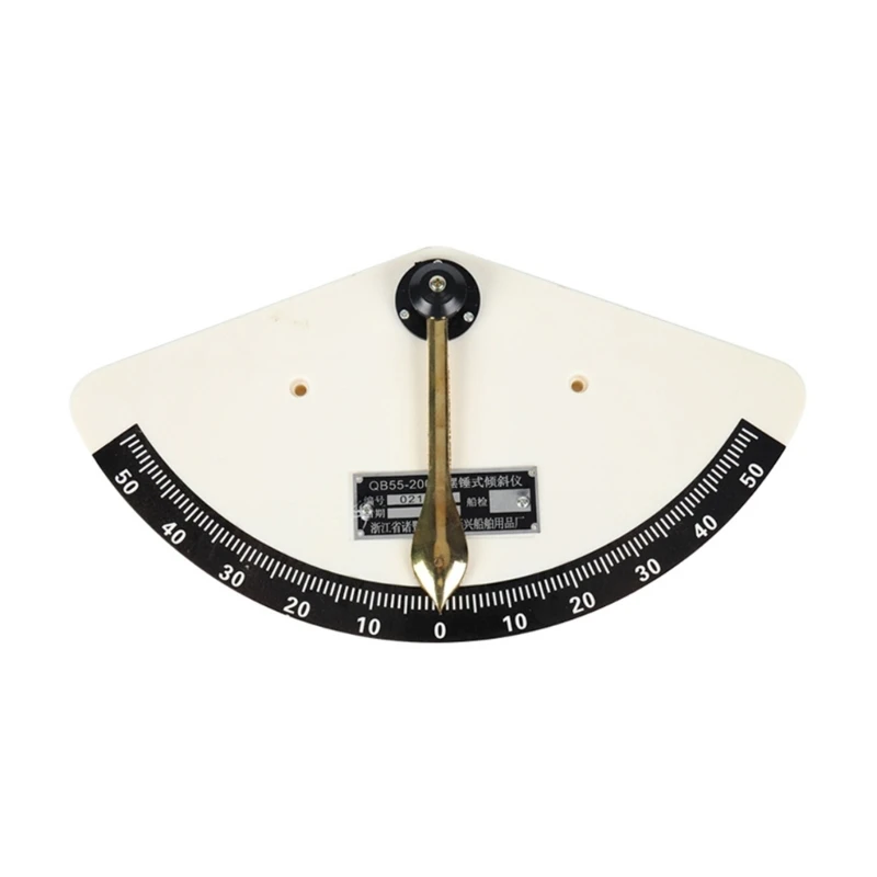 

High-Perform 55-Degree Marine Boats Inclinometer Swing-Type Tilt Gauges Compact