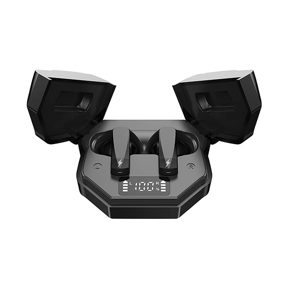 

Игровые наушники F72, TWS, V5.0, 60 мс, низкая задержка, 13 мм Динамический драйвер, Aapt-HD бас, аккумулятор 450 мАч, светодиодный дисплей, HD звонки, Smart Touch