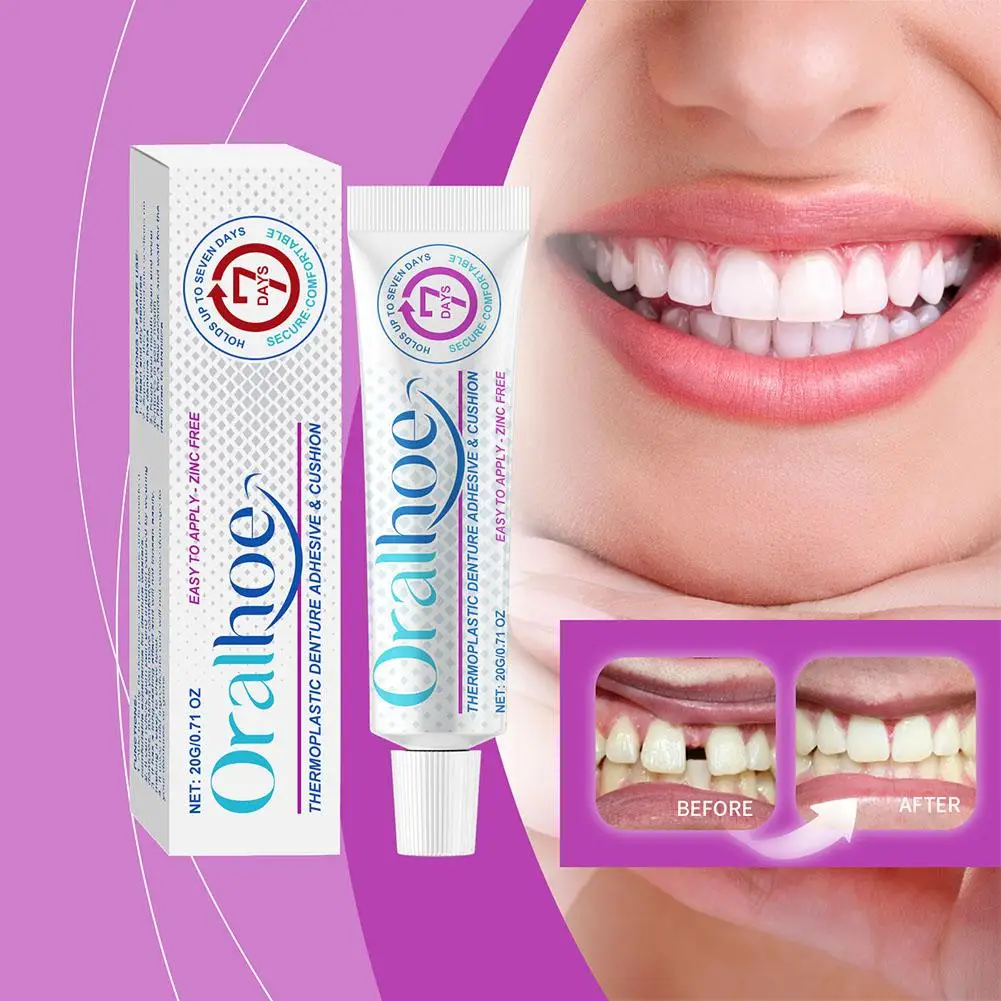 Long Lasting Thermoplastic Denture Adhesive for Oral Care