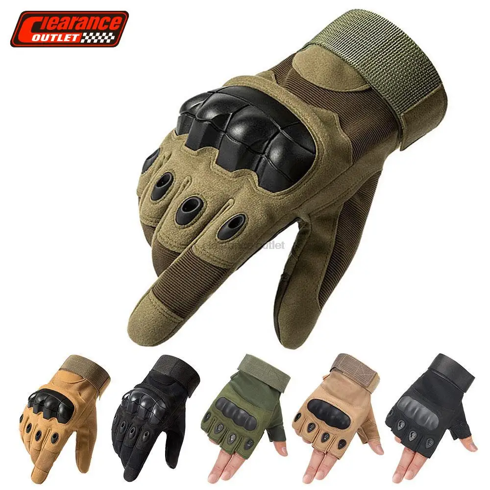 Cycling Gloves Motocross Gloves Motorcyclist Tactical Gear Military Men Combat Bicycle Accessories Men Tactical Gloves