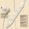 OLAF Silicone In-ear 3.5mm Jack Wired Earphones Handsfree Sleep Headphones With Cable Earbuds In-line Control Headset With Mic 3