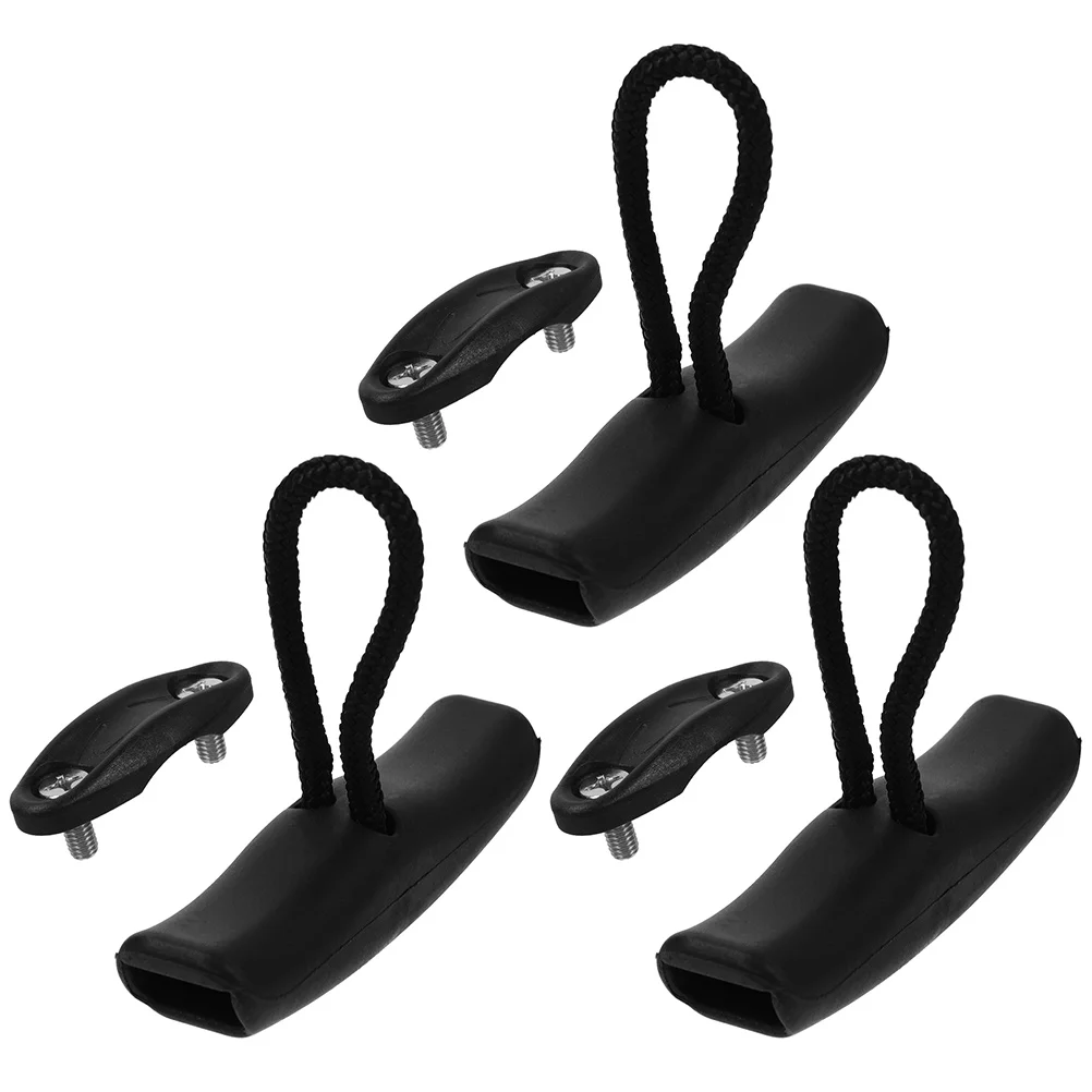 

3Pcs Convenient Canoe Handles Outdoor Kayak Carrying Handle Boat Pulling Handle