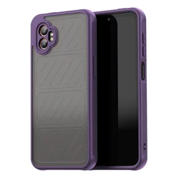 Frosted Protective Matte Shockproof Thin TPU Bumper Case - Galaxy XCover7 Pro (Purple)